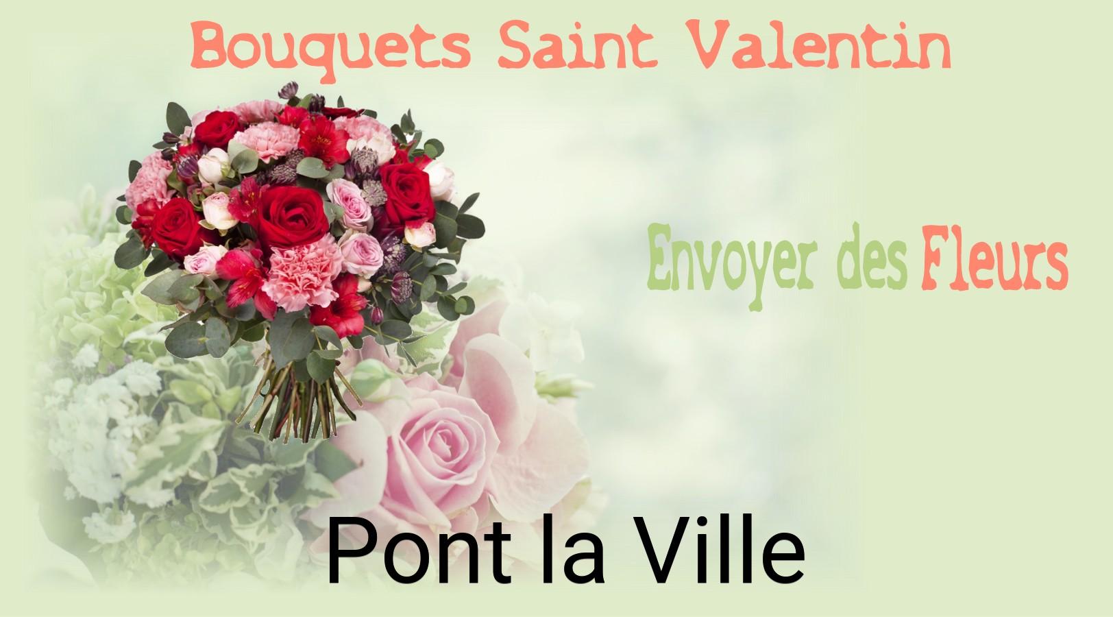 Roses de Saint-Valentin livrées à Pont-la-Ville